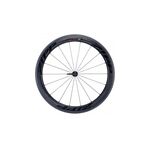 Колёсо переднее Zipp 404 Firecrest Carbon Clincher 77, 18 spokes, черный, 00.1918.241.002, изображение  - НаВелосипеде.рф
