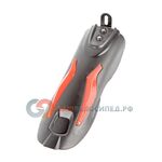 Комплект крыльев Vinca Sport 20"-26", материал пластик, черный с красными вставками, HN 10-1 red, изображение  - НаВелосипеде.рф