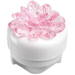 Звонок велосипедный детский Vinca Sport "Цветок розовый", 55мм, сталь, YL 12-3 pink, изображение  - НаВелосипеде.рф