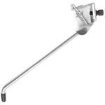 Подножка Vinca Sport, нерегулируемая, крепление центральное, 26", сталь, серебристая, VKS M2, изображение  - НаВелосипеде.рф