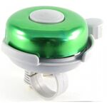 Звонок Vinca Sport, зелёный металлик YL 02 green, изображение  - НаВелосипеде.рф