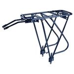 Багажник велосипедный M-Wave алюминий 24-29" для переметной сумки сварной регулируемый черный, 5-440198, изображение  - НаВелосипеде.рф