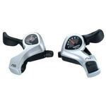 Шифтер ShimanoTourney, TX50, лев/пр, 3x7(SIS) скорости, тросик+оплетка  ESLTX50P7SAT, изображение  - НаВелосипеде.рф