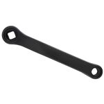 Шатун велосипедный M-Wave, левый, 170 мм, сталь, в пластиковом защитном кожухе, черный, 5-352663, изображение  - НаВелосипеде.рф