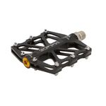 Педали MALAGE mlg-CK518, алюминиевые CNC, 91х101х11мм, ось CrMo, 4 промподшипника, mlg-CK518 BLACK, изображение  - НаВелосипеде.рф