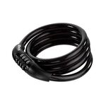 Велосипедный замок KELLYS KLS Code, тросовый, кодовый, 8 х 1000 мм, черный Combination Cable Lock KL, изображение  - НаВелосипеде.рф