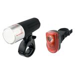 Комплект фар SIGMA, фары задняя TAILBLAZER и передняя QUADRO X (COMBO), 13013, изображение  - НаВелосипеде.рф