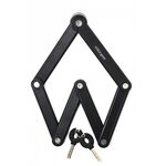 Велосипедный замок Vinca Sport сегментный, на ключ, длина 845мм, ширина звена 25мм, VS 101.3858, изображение  - НаВелосипеде.рф