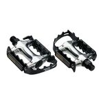 Педали велосипедные BBB Mount&Go, МТБ, ось Cr-Mo, алюминий, черные, BPD-15, изображение  - НаВелосипеде.рф