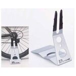 Стенд BIKEHAND демонстрационнай YC-109 универсальный 12-28" для передней/задней оси серебрис, 6-14109, изображение  - НаВелосипеде.рф