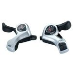 Шифтер велосипедный Shimano Tourney TX50 левый и правый 3x6(SIS)ск трос+оплетка ESLTX50P6SAT, изображение  - НаВелосипеде.рф