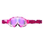 Веломаска O'Neal B-Flex Goggle Hendrix, Цвет White/Pink, 15/16г, 6024BH-204, изображение  - НаВелосипеде.рф