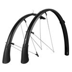 Крылья велосипедные SKS BLUEMELS MATT 28" 45, black, 10433, изображение  - НаВелосипеде.рф