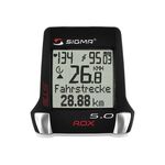 Велокомпьютер SIGMA ROX 5.0, 23 функции, беспроводной,черный, арт.05170, изображение  - НаВелосипеде.рф