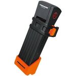 Велосипедный замок TRELOCK FS 200/75 TWO.GO, сегментный, на ключ, оранжевый, 750 мм, с держателем ZF200, 8003781, изображение  - НаВелосипеде.рф