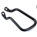 Защита заднего переключателя M-Wave крепление на два болта к раме, сталь, черная, 6-150603, изображение  - НаВелосипеде.рф