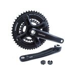 Система шатунов велосипедная SHIMANO TOURNEY FC-M171, 7/8 скоростей, 170 мм, под квадрат, 42/34/24T, AFCM171C244X3, изображение  - НаВелосипеде.рф