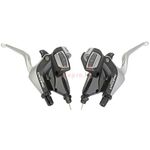 Шифтер/Тормозная ручка для велосипеда Shimano Deore M590 левая/правая, 3x9ск ISTM590PA, изображение  - НаВелосипеде.рф