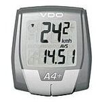 Велокомпьютер VDO A4, беспроводной, 4 функции, серый, 4-0101, изображение  - НаВелосипеде.рф