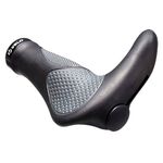 Ручки-рога(мини) для велосипеда VELO черно-серые 5-410461 , изображение  - НаВелосипеде.рф