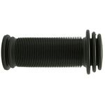 Грипсы велосипедные TBS CSG-687, детские, резина, с закрытым концом, чёрные, CSG-687, изображение  - НаВелосипеде.рф