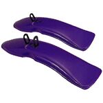 Крылья M-Wave WI-8202 12" пластик, фиолетовые 6-8202, изображение  - НаВелосипеде.рф