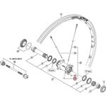 Запчасть к втулке Shimano, втулка крепления спицы для WH-M985/M988 Y4G308100, изображение  - НаВелосипеде.рф