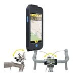 Бокс TOPEAK для iPhone  5/5s, водонепроницаемый, чёрно-синий, TRK-TT9838BU, изображение  - НаВелосипеде.рф