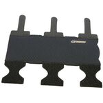 Защита нижней трубы рамы TRIGRAM DTB , 270x230мм, неопрен, чёрная, DTB, изображение  - НаВелосипеде.рф