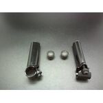 Рога TBS LE-T-56-000BG, стальные, длина 90 мм, NTB14858, изображение  - НаВелосипеде.рф