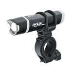 Фонарь диодный KELLYS GEEZER, передний, 1 диод, 2 режима,батарейки в комплекте, черный, Headlight KLS GEEZER, black, изображение  - НаВелосипеде.рф