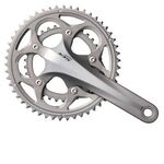 Система шатунов велосипедная SHIMANO 105 5700, 172.5мм, 52/39T без каретки,цвет серебристый IFC5700DX29S, изображение  - НаВелосипеде.рф