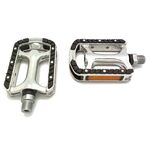 Педали TBS HTI-A90, Trekking/Comfort алюминиевые с резиновыми накладками, ось CrMo, HTI-A90, изображение  - НаВелосипеде.рф