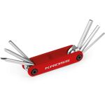 Мультитул для велосипеда Kross FEST-6 функций, красный, T4CKU000133RD, изображение  - НаВелосипеде.рф
