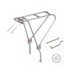 Багажник велосипедный YUENI, YA-157CA, 26-28", алюминий, под дисковый тормоз, светлый, YA-157CA, изображение  - НаВелосипеде.рф