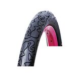 Велопокрышка EXCEL 12-1/2x2-1/4 (12x2.40) "слик", черная E-339, изображение  - НаВелосипеде.рф