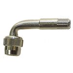 Переходник M-Wave для ниппеля авто-авто изогнутый 90` для труднодоступных мест/маленьких колес, 5-519919, изображение  - НаВелосипеде.рф