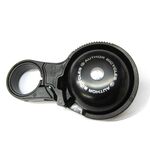 Звонок M-Wave латунь/пластик AWA-70 вращение в вертикальной плоскости черный, 8-16311115, изображение  - НаВелосипеде.рф