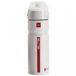 Фляга Elite, Syssa, 750 мл, алюминий, белый, защитный колпак EL0101201, изображение  - НаВелосипеде.рф