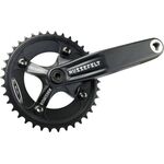 Система шатунов велосипедная Truvativ Hussefelt 1.1DH, МТБ, 1х9, 170 мм, алюминий, черная, 00.6115.299.050, изображение  - НаВелосипеде.рф