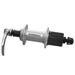 Велосипедная втулка Shimano Alivio M4000, задняя, 32 отверстия, 8-10 скоростей, серебристая, EFHT4000BZBS, изображение  - НаВелосипеде.рф