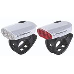 Фонари велосипедные комплект BBB SparkCombo, белый, литий-полимерные аккумуляторы, BLS-48, изображение  - НаВелосипеде.рф