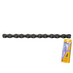 Цепь TAYA TB-408, 5-6 скоростей, 1/2"x3/32", 116L, чёрный, аналог KMC Z33, ТВ-408, изображение  - НаВелосипеде.рф