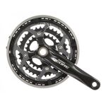 Система шатунов велосипедная Shimano Deore, M590, 175мм, 48/36/26 с кареткой EFCM590E866XL, изображение  - НаВелосипеде.рф
