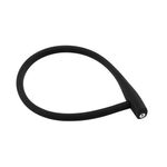 Велосипедный замок Knog Kabana тросовый, на ключ, 10 х 740 мм, Цвет Black, 16г, 11419, изображение  - НаВелосипеде.рф