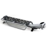 Багажник задний подседельный штырь Author ACR-160-Alu с резинками до 10кг, 8-15203120, изображение  - НаВелосипеде.рф