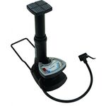 Велонасос BETO, ножной, пластик, с манометром, черный, 5-470340, изображение  - НаВелосипеде.рф