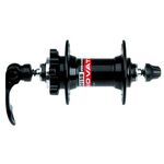 Велосипедная втулка NOVATEС, передняя , 36 отверстий, под дисковый тормоз, с эксентриком, чёрная, 326320 , изображение  - НаВелосипеде.рф