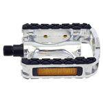 Педали велосипедные X-BIKE алюминиевые серебристые  5-311008 , изображение  - НаВелосипеде.рф