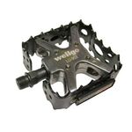 Педали WELLGO LU-953, MTB, алюминий, ось CrMo, 9/16", 95х88мм, на промподшипниках, LU-953, изображение  - НаВелосипеде.рф